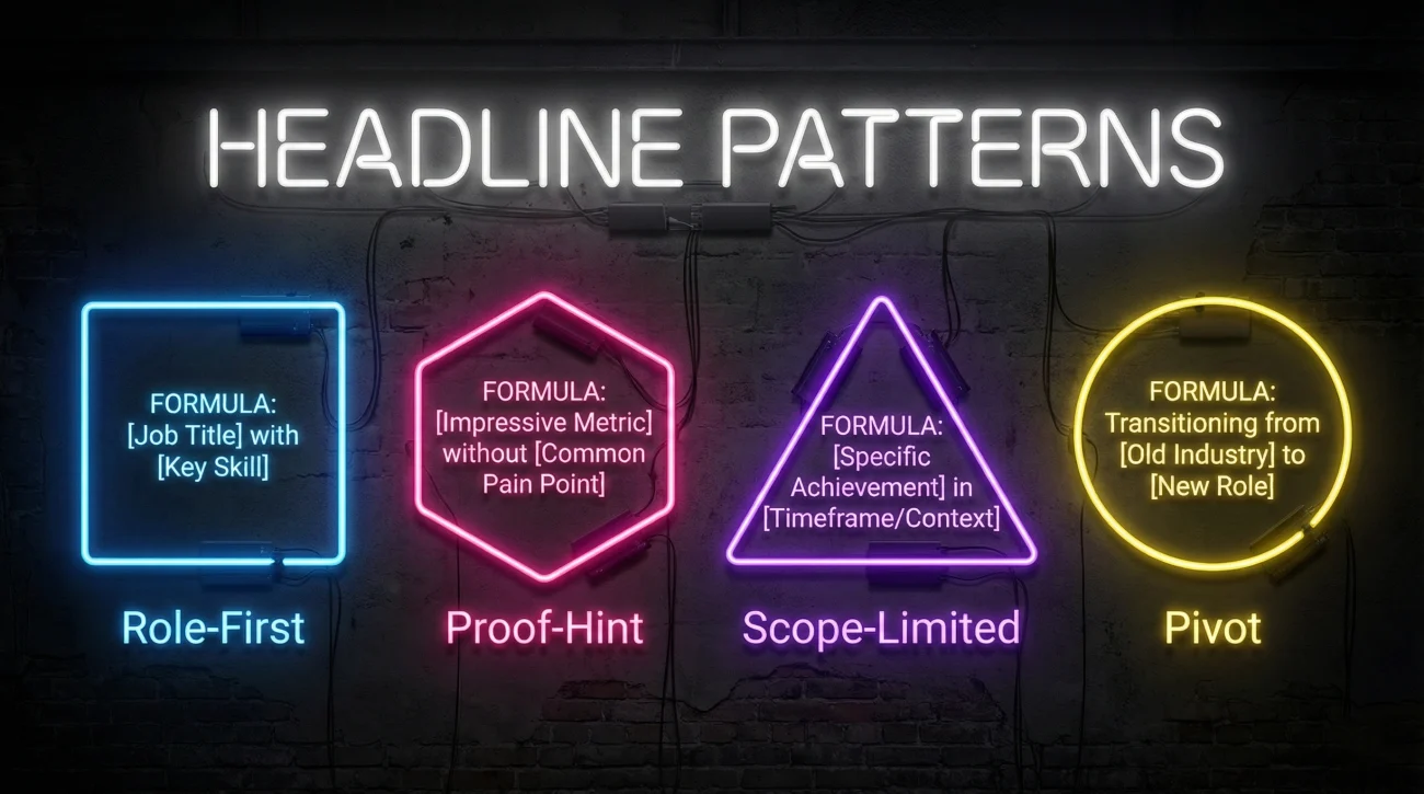 4 Resume Headline Formulas