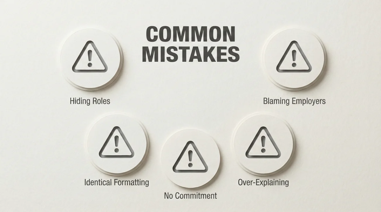 Common Job Hopping Resume Mistakes