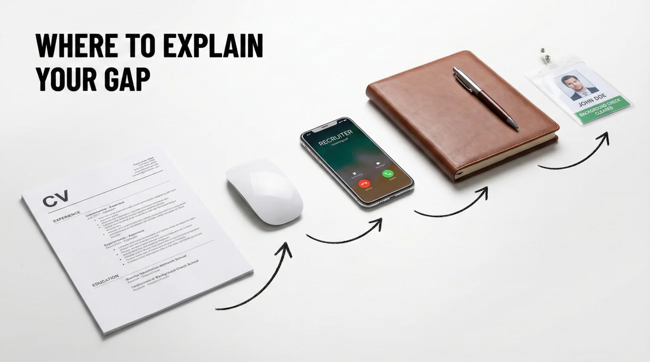 Hiring Process Touchpoints Timeline