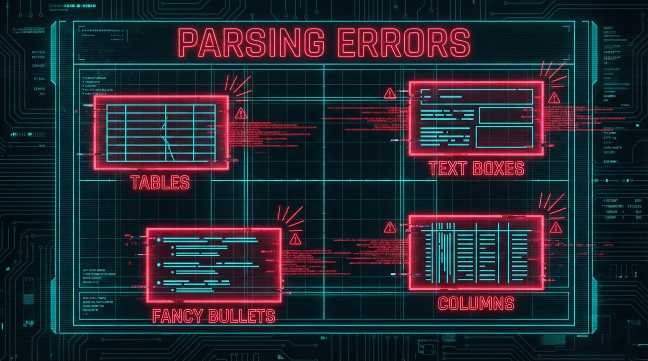 Resume Parsing Errors To Avoid