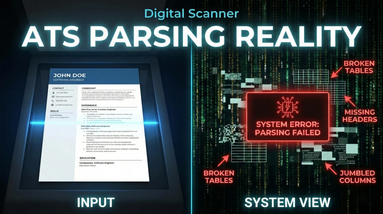 Resume Parsing Failures Visualization