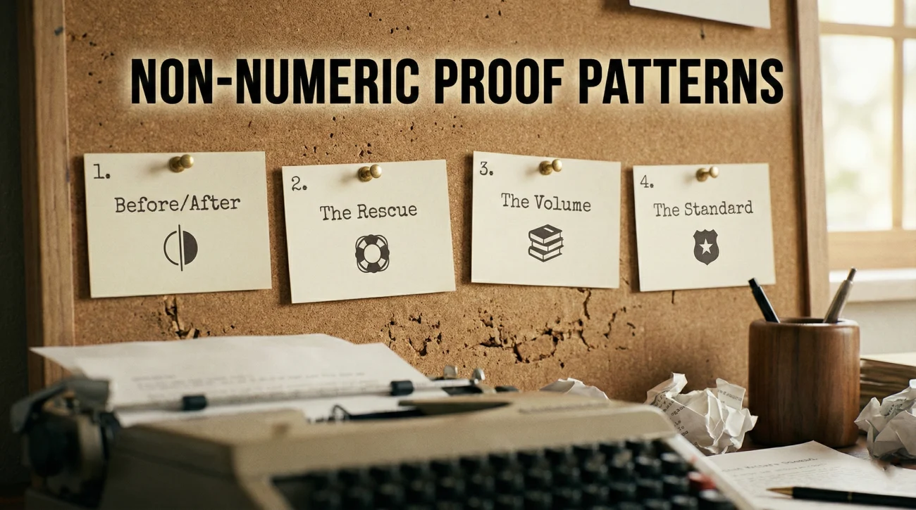 Resume Proof Patterns Without Numbers