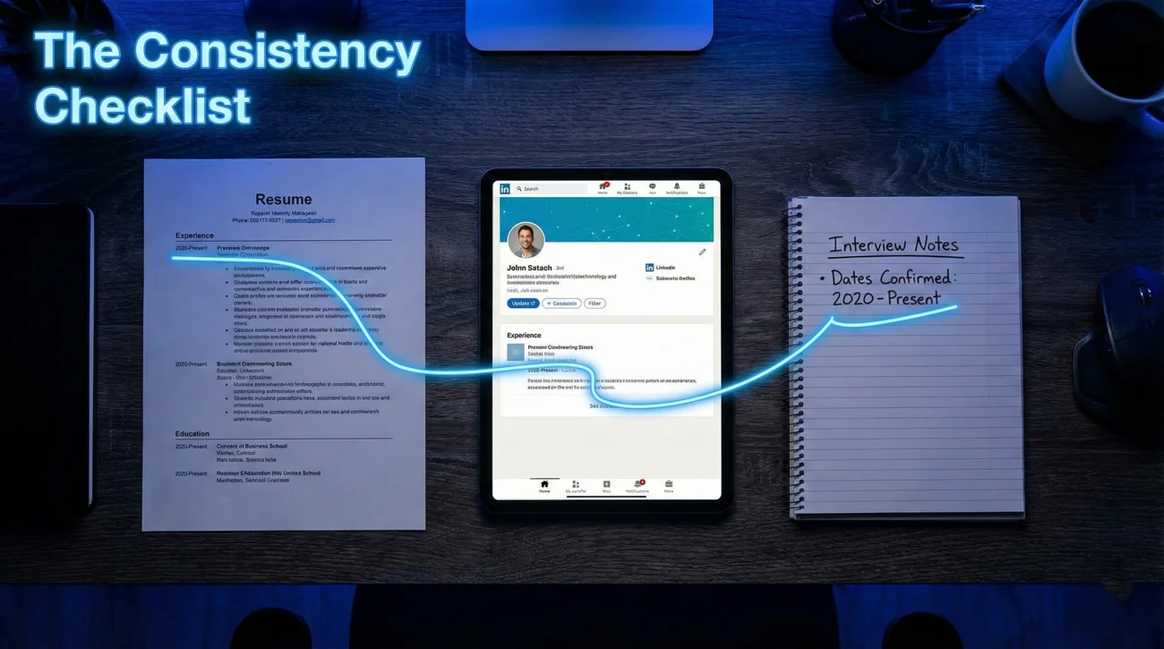 Resume Consistency Checklist