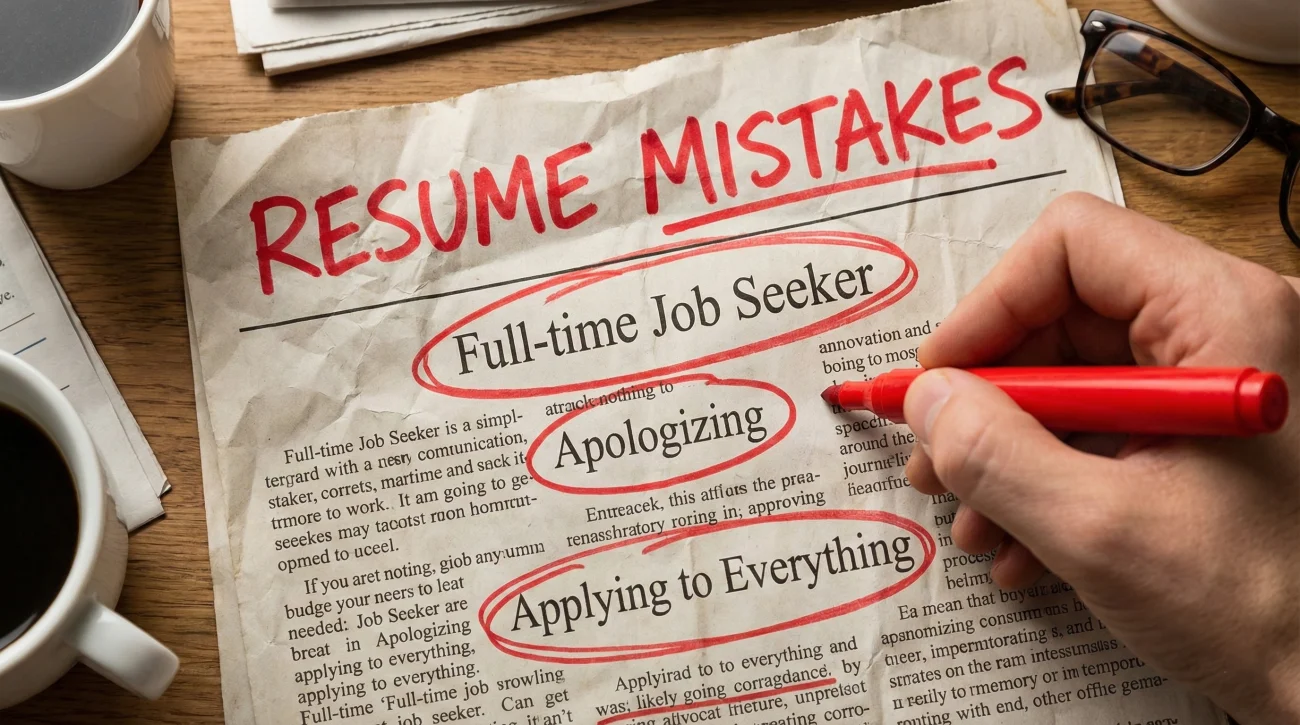 Unemployment Resume Mistakes