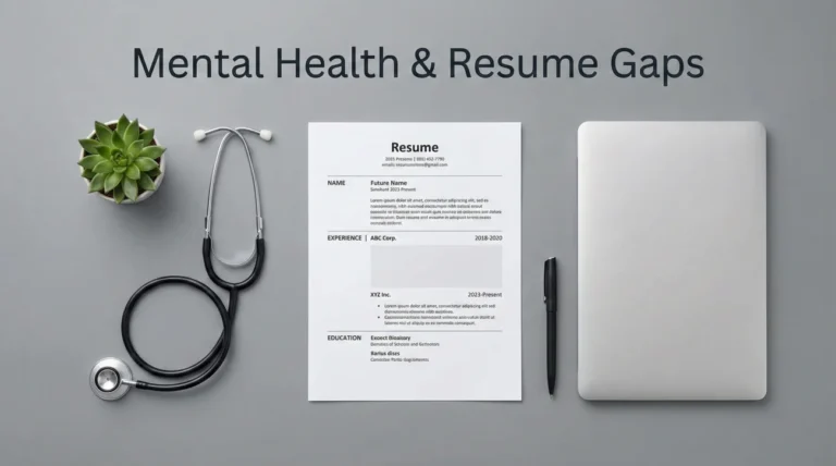 Mental Health and Illness Gap: Scripts and Resume Fixes for a Safe Return