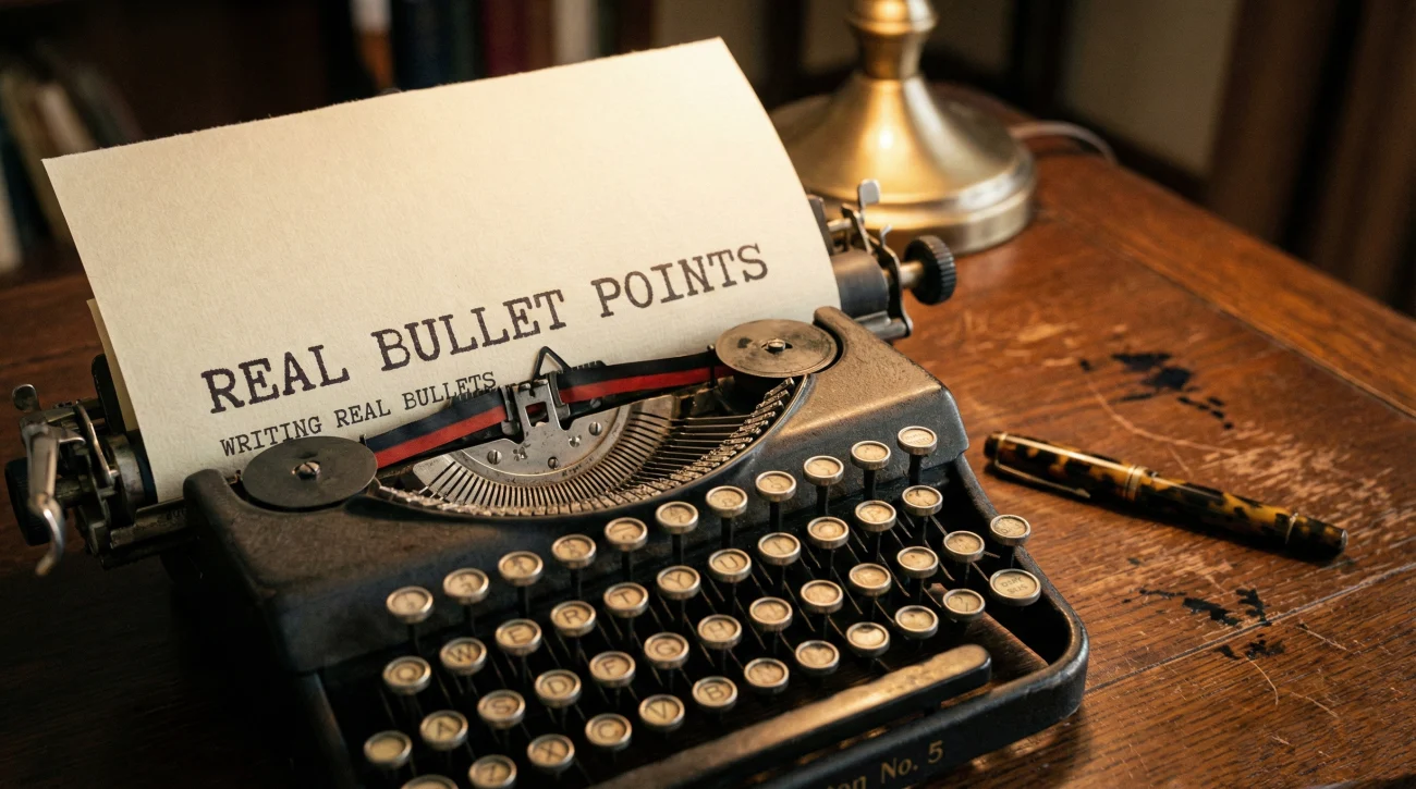 Resume Bullet Points