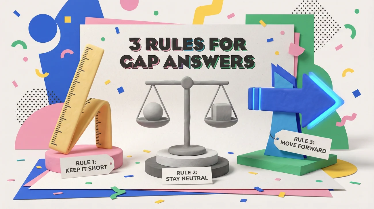 Employment Gap on Job Applications: 12 Short Answers That Do Not Overshare 3 3 Rules For Application Gap Answers