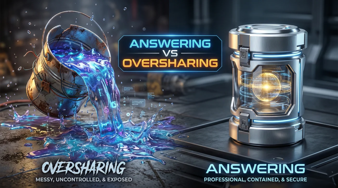 Answering Vs Oversharing In Interviews
