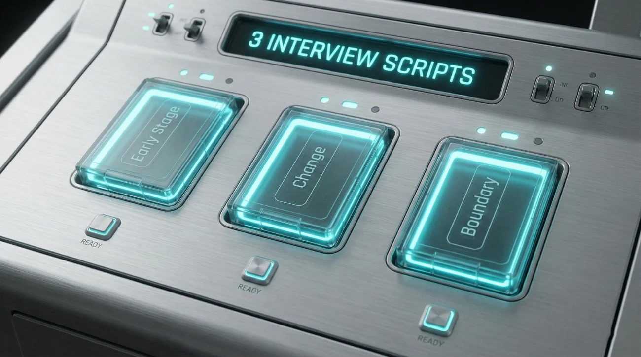 Burnout Gap Interview Scripts