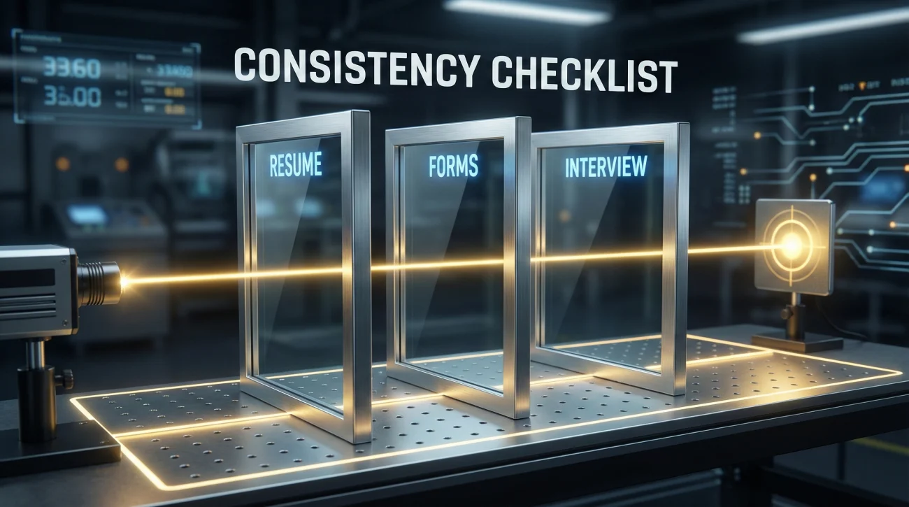 Resume Consistency Checklist