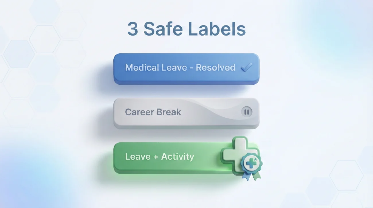 Three Safe Medical Leave Labels