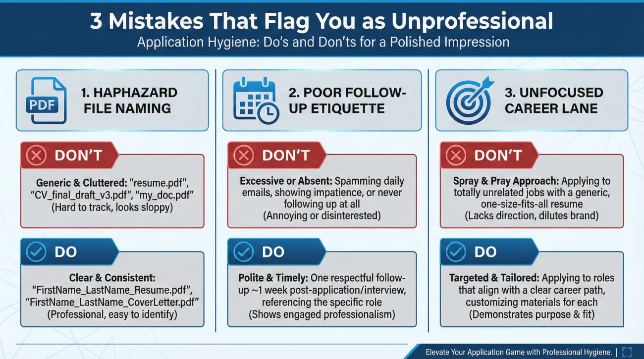 Best Practices For Job Application File Naming And Follow Up