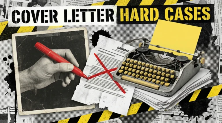 Cover Letters for Hard Cases: When One Paragraph Helps and When It Hurts