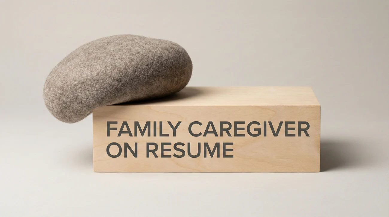Family Caregiver On Resume