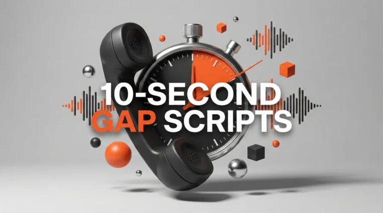 Phone Screen Gap Question: A 10-Second Health Script That Moves On