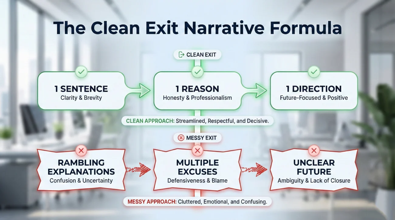 The Clean Exit Protocol: How to Resign Without Risk in a Low-Turnover Market 3 Professional Resignation Narrative Formula