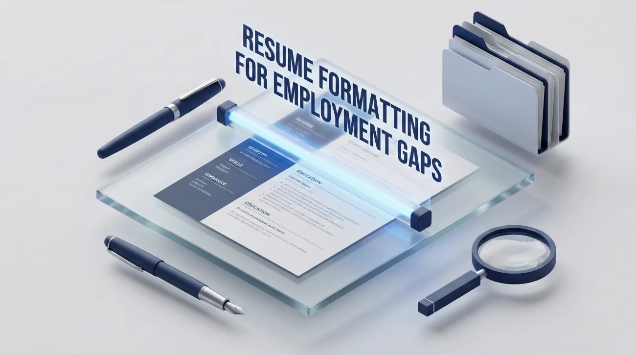 Resume Formatting Options For Employment Gaps