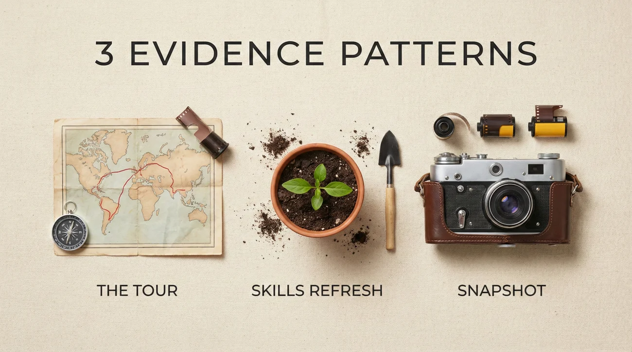 3 Evidence Patterns Icons
