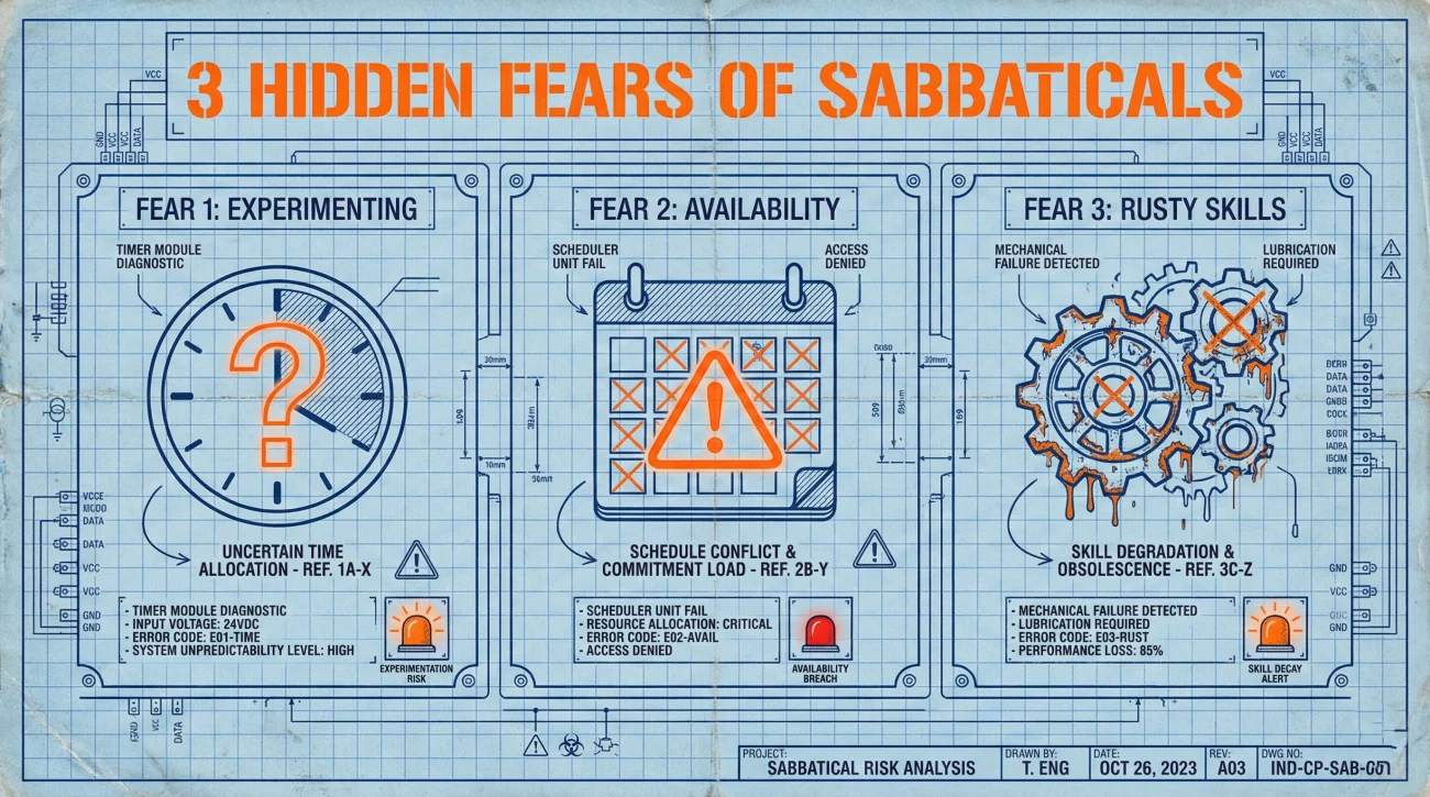3 Fears Hiding Under A Sabbatical