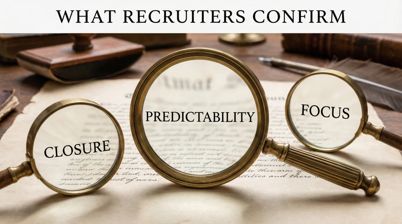3 Recruiter Confirmation Lens