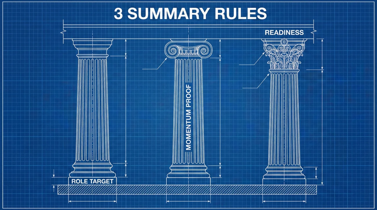 3 Rules For Resume Summary