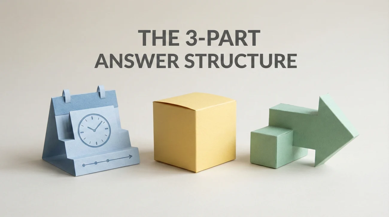 3 Part Caregiving Answer Structure