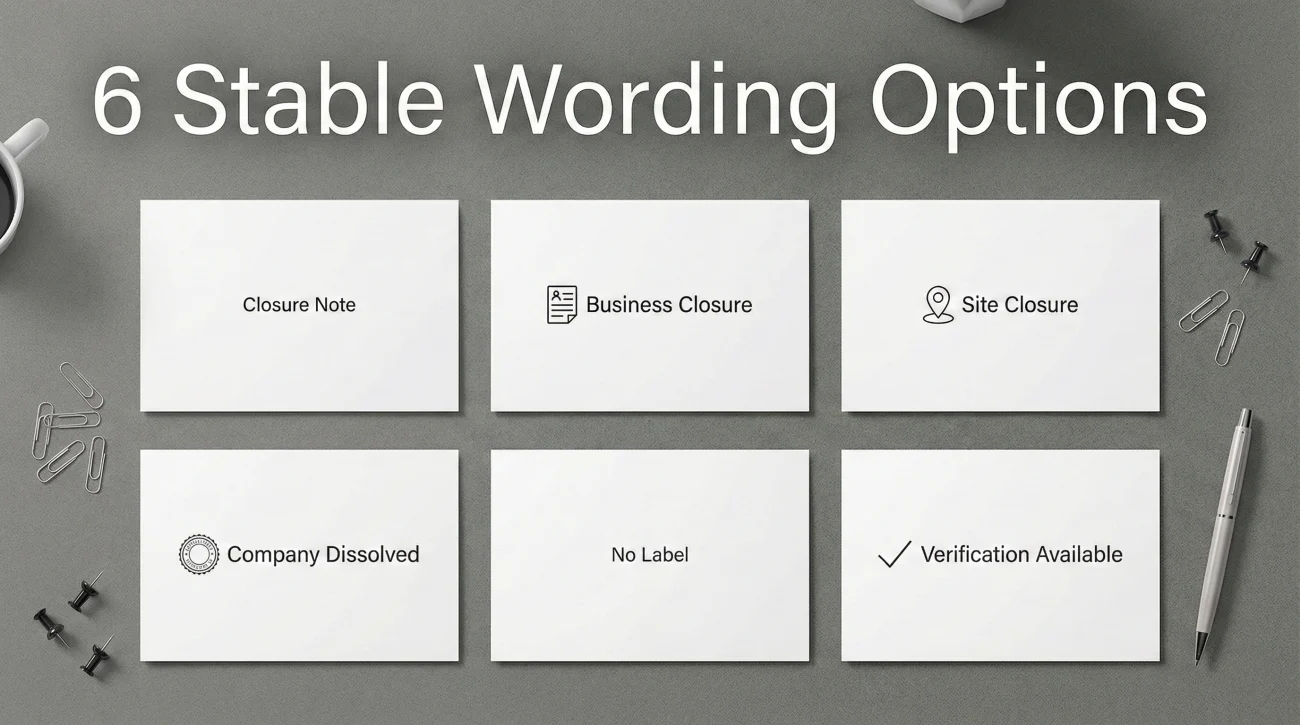 Company Shut Down: Resume Wording Plus Verification Answers That Keep It Simple 2 6 Company Closure Resume Wording Options