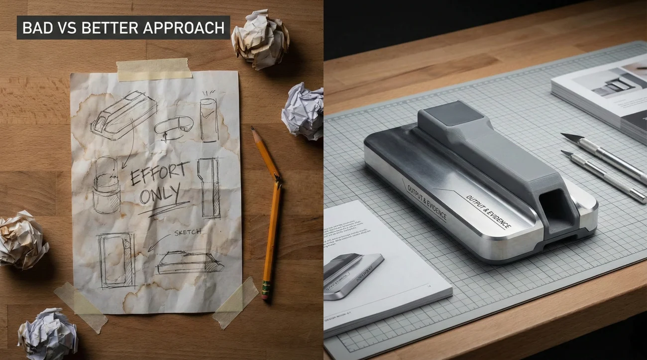 Bad Vs Better Resume Entry Prototype