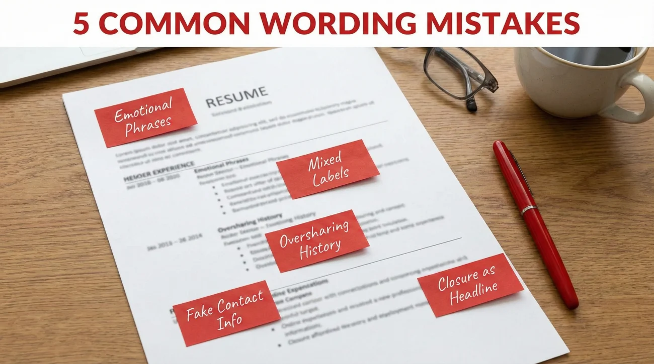 Company Shut Down: Resume Wording Plus Verification Answers That Keep It Simple 5 Common Resume Mistakes For Company Shutdowns