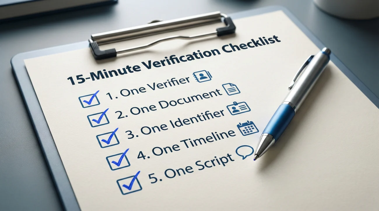 Company Shut Down: Resume Wording Plus Verification Answers That Keep It Simple 3 Company Closure Verification Checklist
