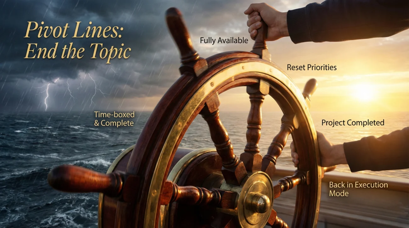 Pivot Lines To End The Sabbatical Topic In Interviews