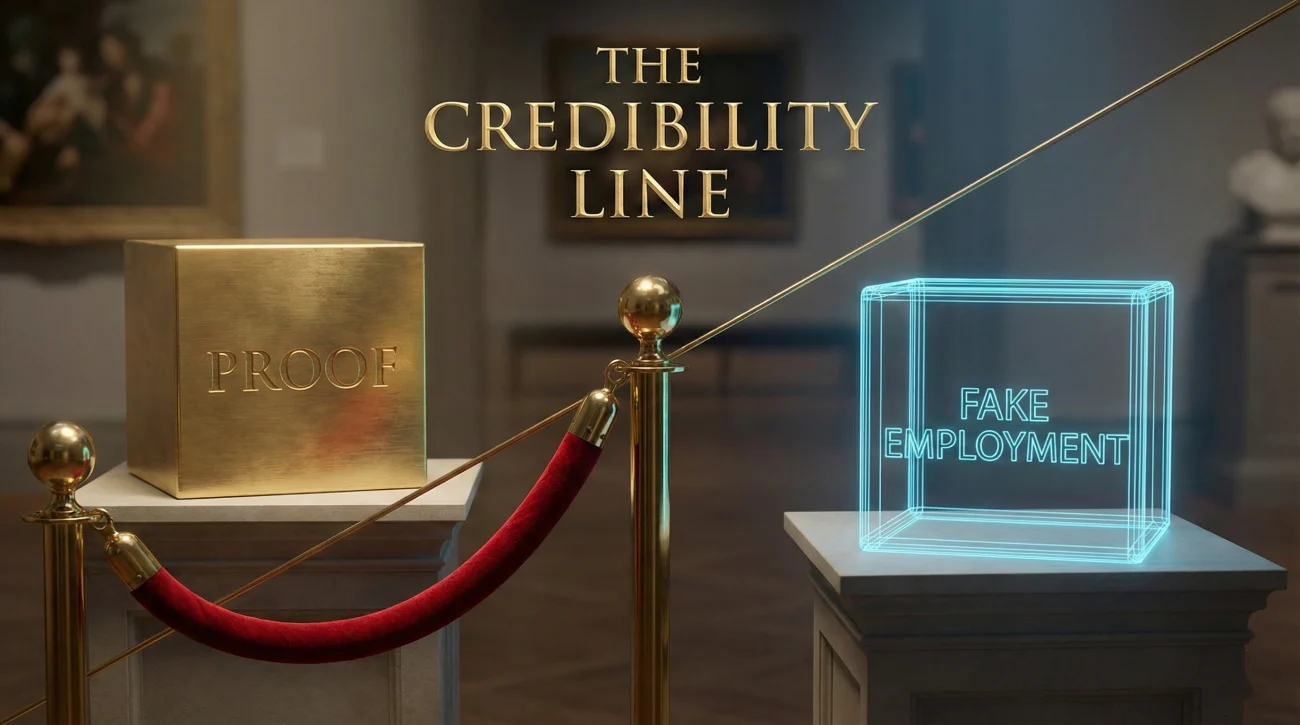 What to Put on a Resume After Years Unemployed: Proof Artifacts That Recruiters Trust 3 Proof Vs Fake Employment Barrier
