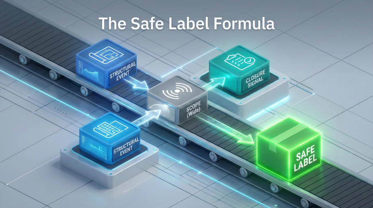 Safe Resume Label Formula Infographic