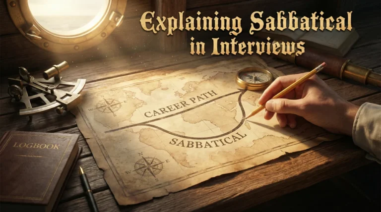 How to Explain a Sabbatical in an Interview (Without Sounding Like You Quit on a Bad Day)