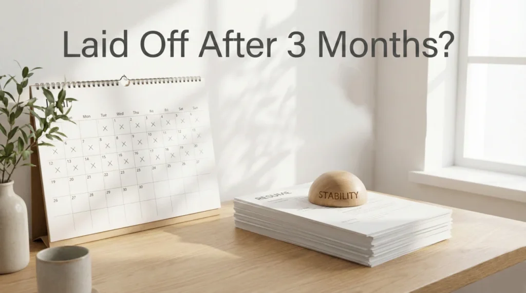 Laid Off After 3 Months