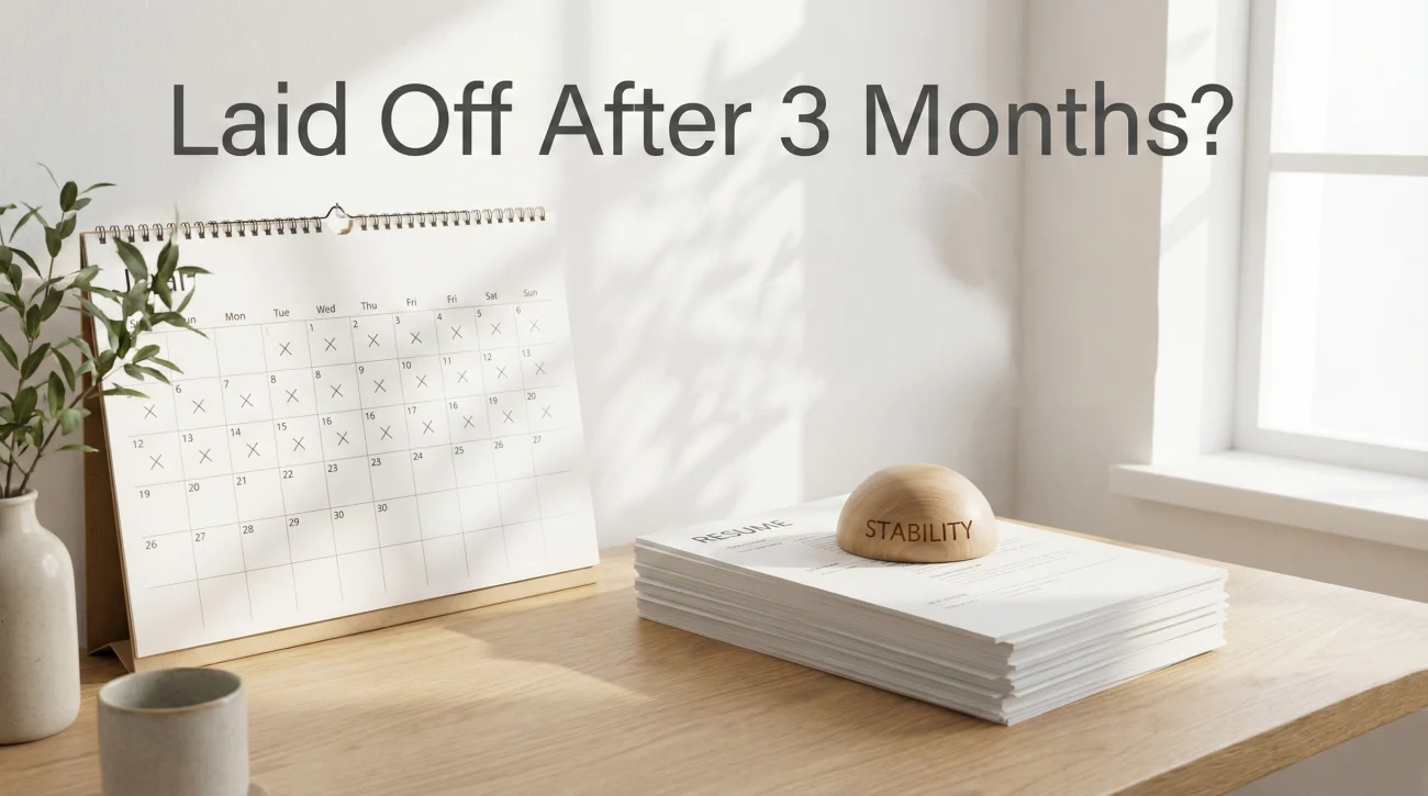 Laid Off After 3 Months