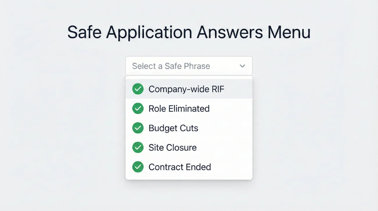 Reason for Leaving Laid Off: Short Answers for Applications 2 12 Safe Reason For Leaving Answers For Applications