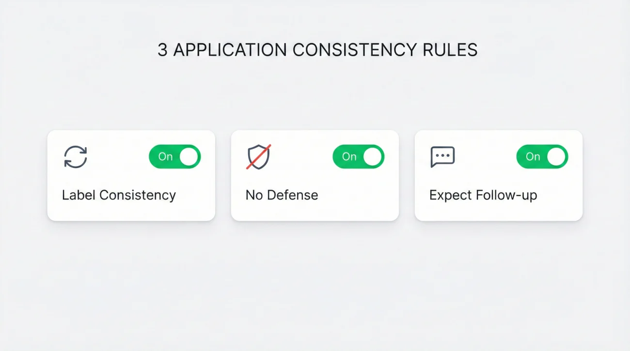 Reason for Leaving Laid Off: Short Answers for Applications 3 3 Consistency Rules For Job Applications