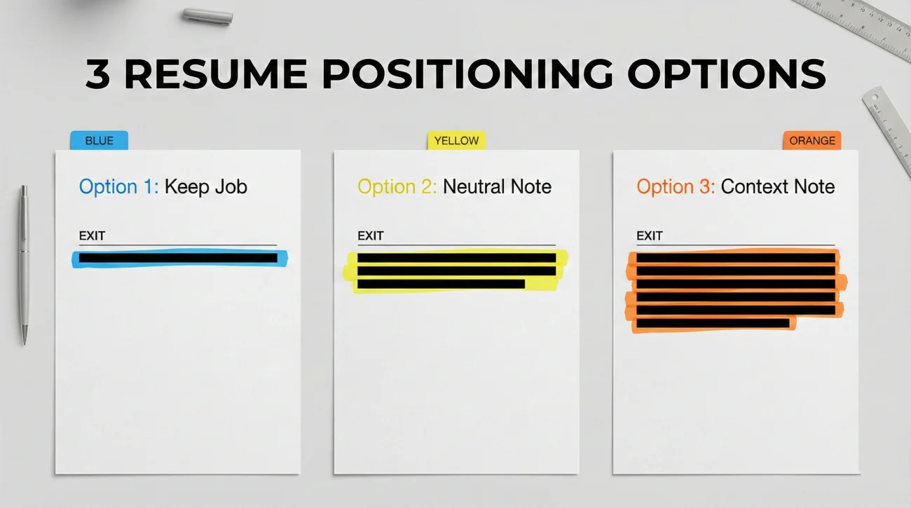 3 Resume Positioning Options For Fired Candidates