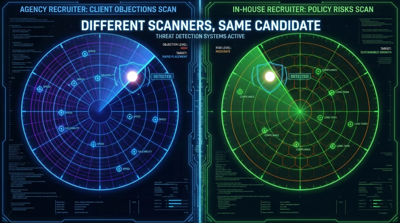 Agency Vs In-house Recruiter Risk Scan