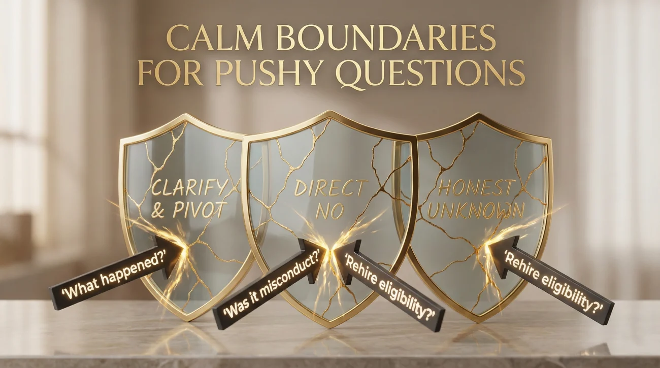 Boundaries For Intrusive Interview Questions