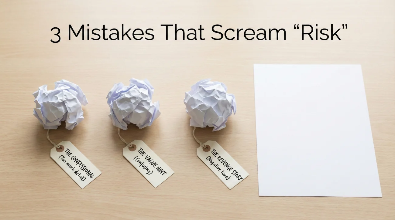 Common Cover Letter Mistakes Risking Rejection