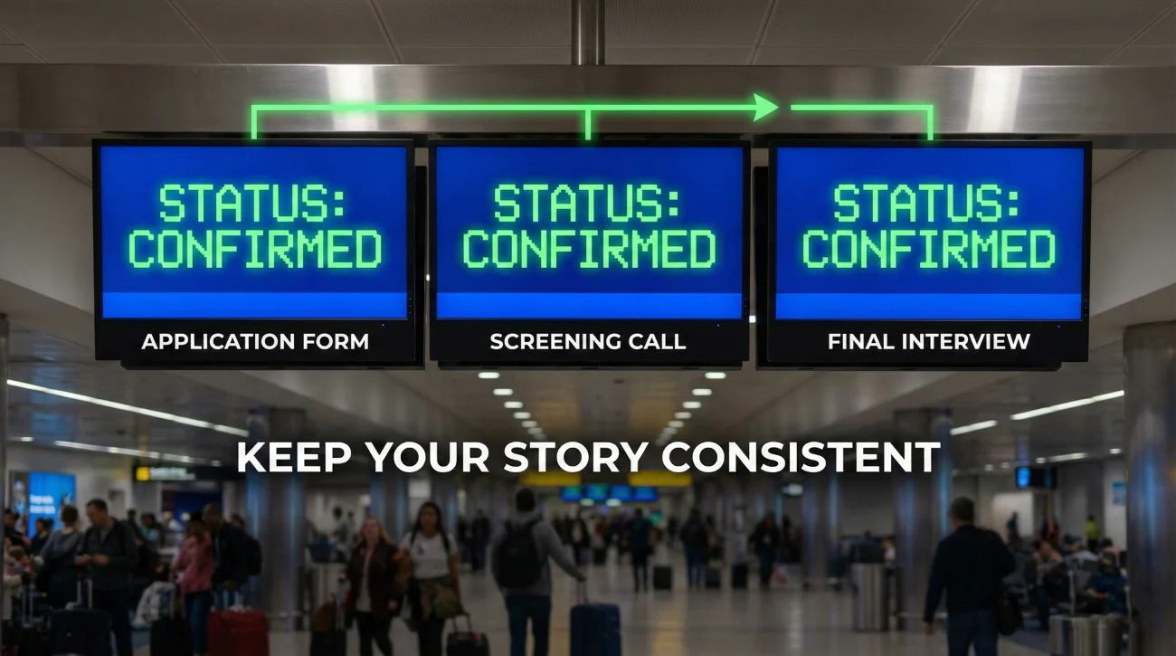 Consistency Across Forms Screens And Interviews Infographic