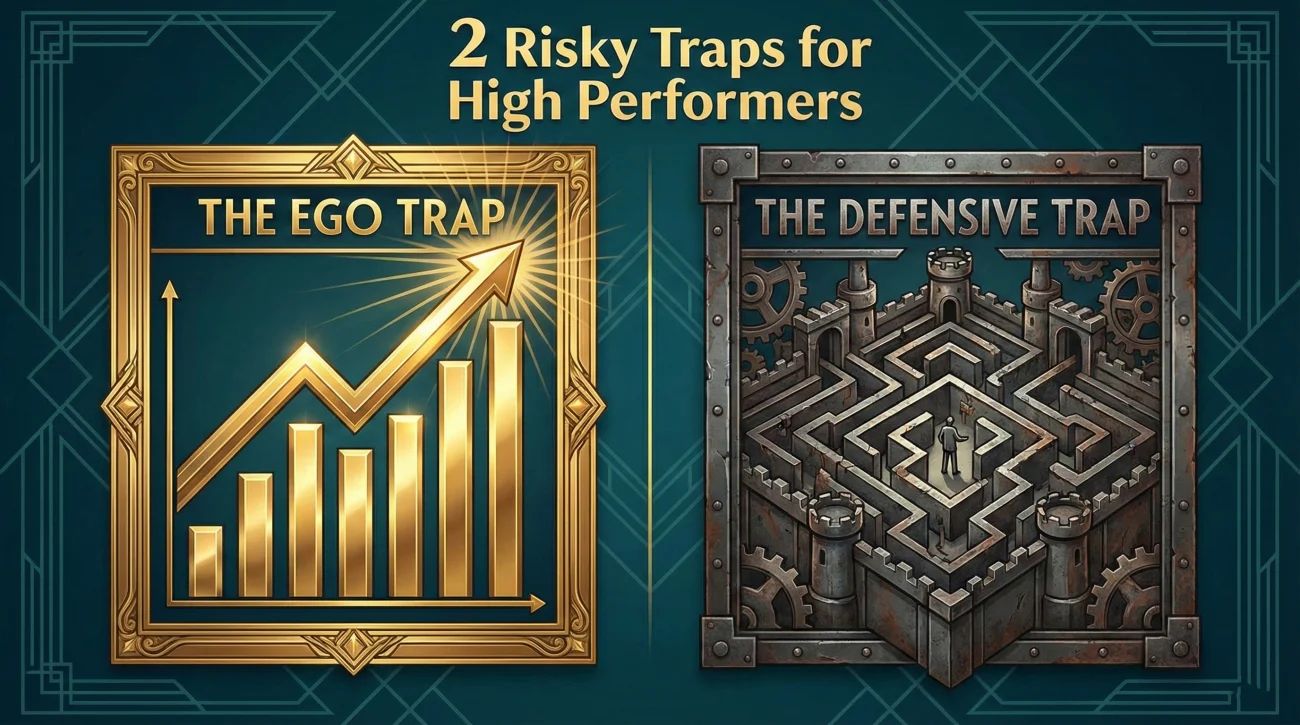 Laid Off But Top Performer: How to Explain It Without Sounding Defensive 2 Ego Trap Vs Defensive Trap For High Performers