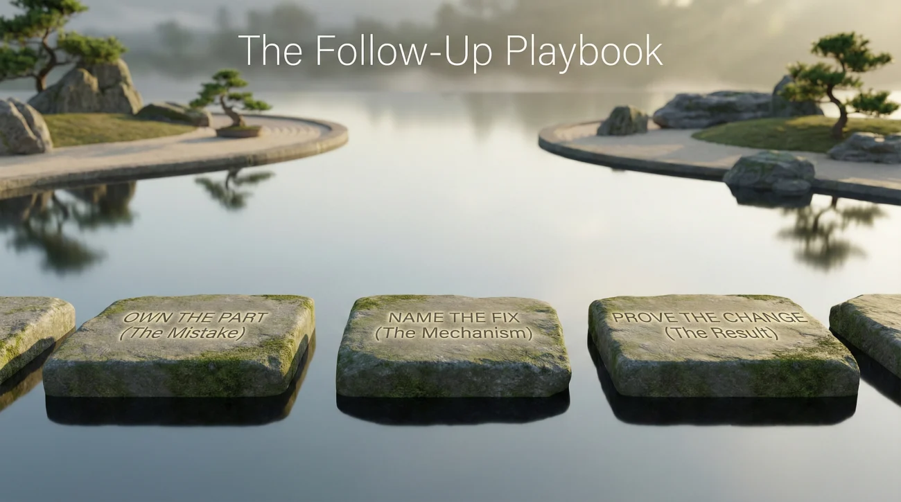 Follow Up Playbook For Mistake Questions