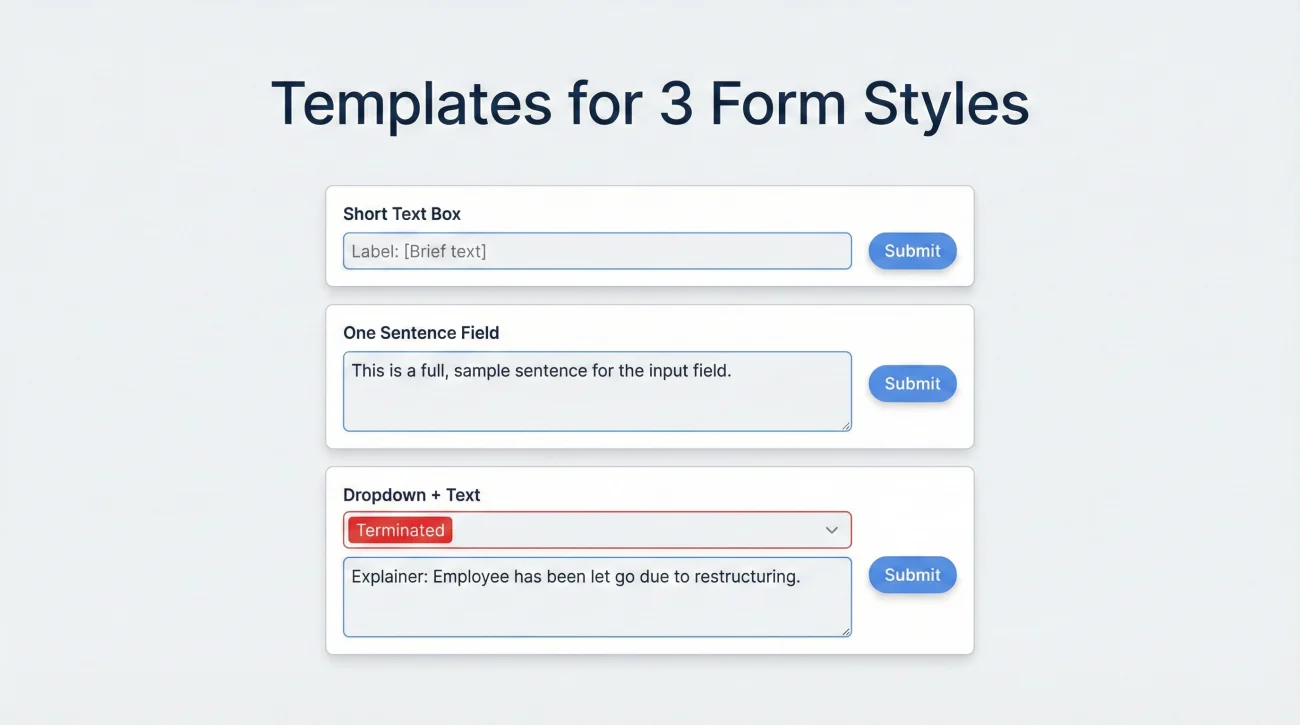 Micro Templates For Application Form Reasons