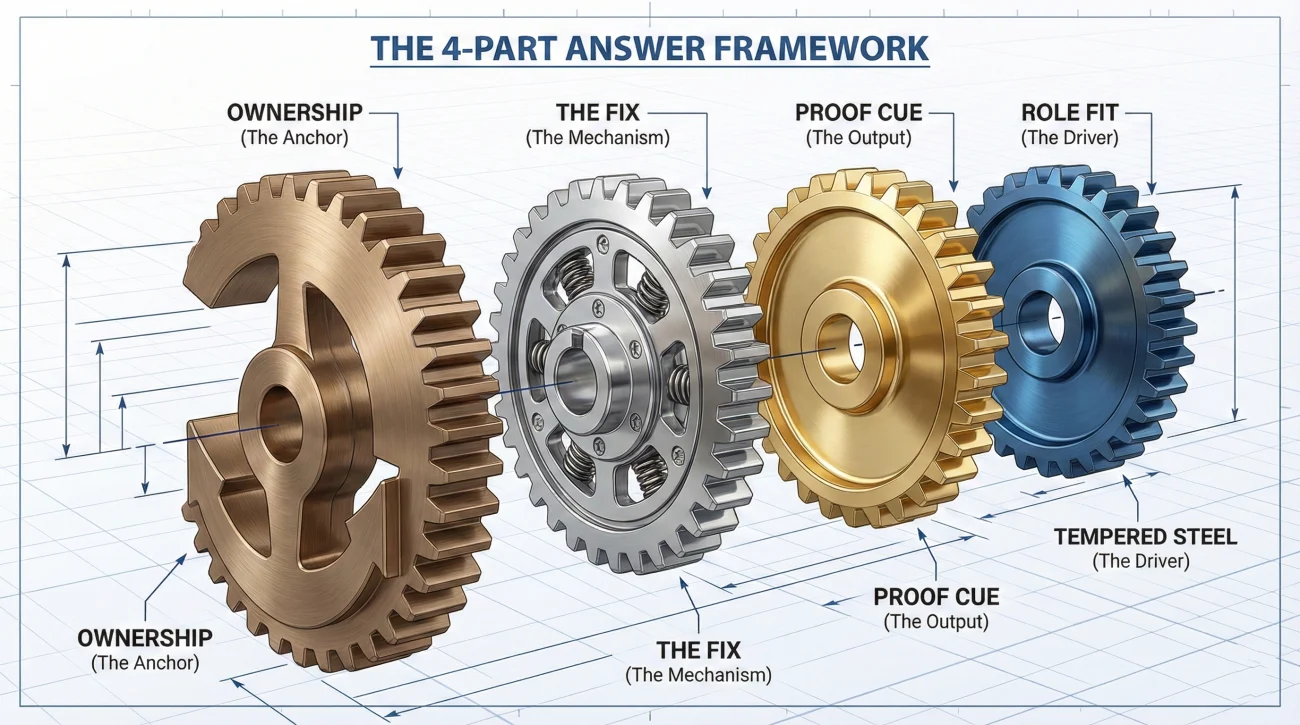 Own Fix Prove Fit Framework Infographic
