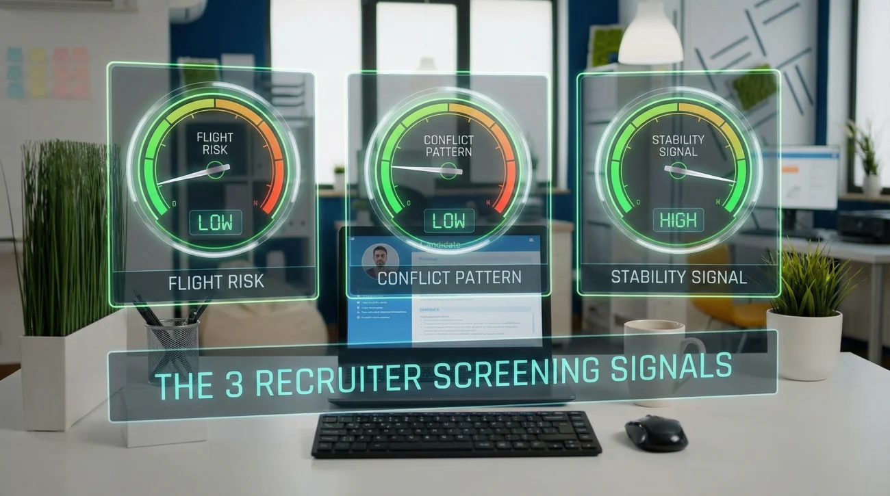 Recruiter Screening Mindset AR View