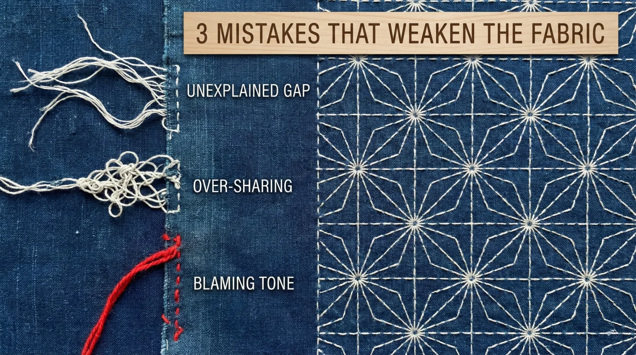 Resume Mistakes For Short Stints Infographic