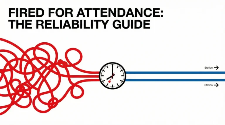 Fired for Attendance: Explain It Without Sounding Unreliable